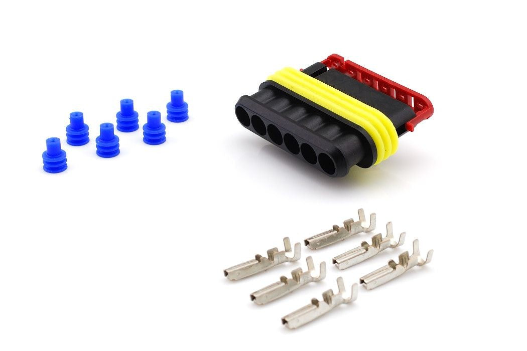 Ripca superseal stekker 1.0-1.5mm² 6-polig (MHC23720-1)