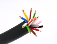 Ripca meeraderige kabel 14x1mm² zwart per 25mtr (MKPV14C)