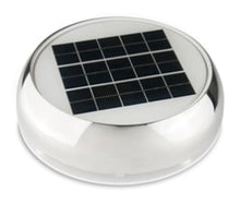 Marinco 3" day/night solar vent - stainless steel (N20803S)
