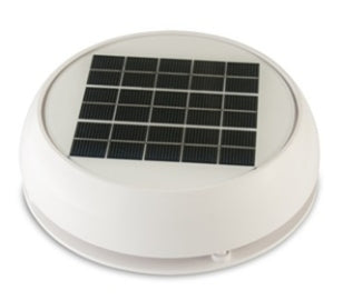 Marinco 4" day/night solar vent - white (N20804W)