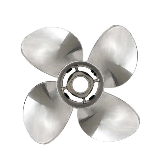 Mercury - Quicksilver Q4 Propeller - 4-Blade - 40 - 125 HP - 12.7 Dia. - 19 Pitch - 48-8M0055562