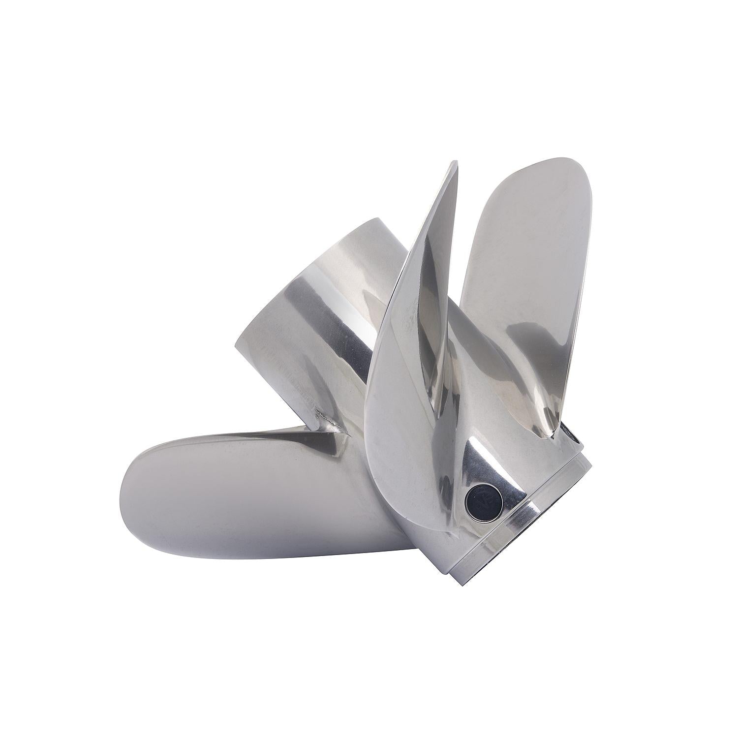 Mercury – Revolution 4 Propeller | 14.6" Diameter x 19" Pitch | Right-Hand Rotation | 4-Blade | Stainless Steel | Polished Finish | 8M0151321