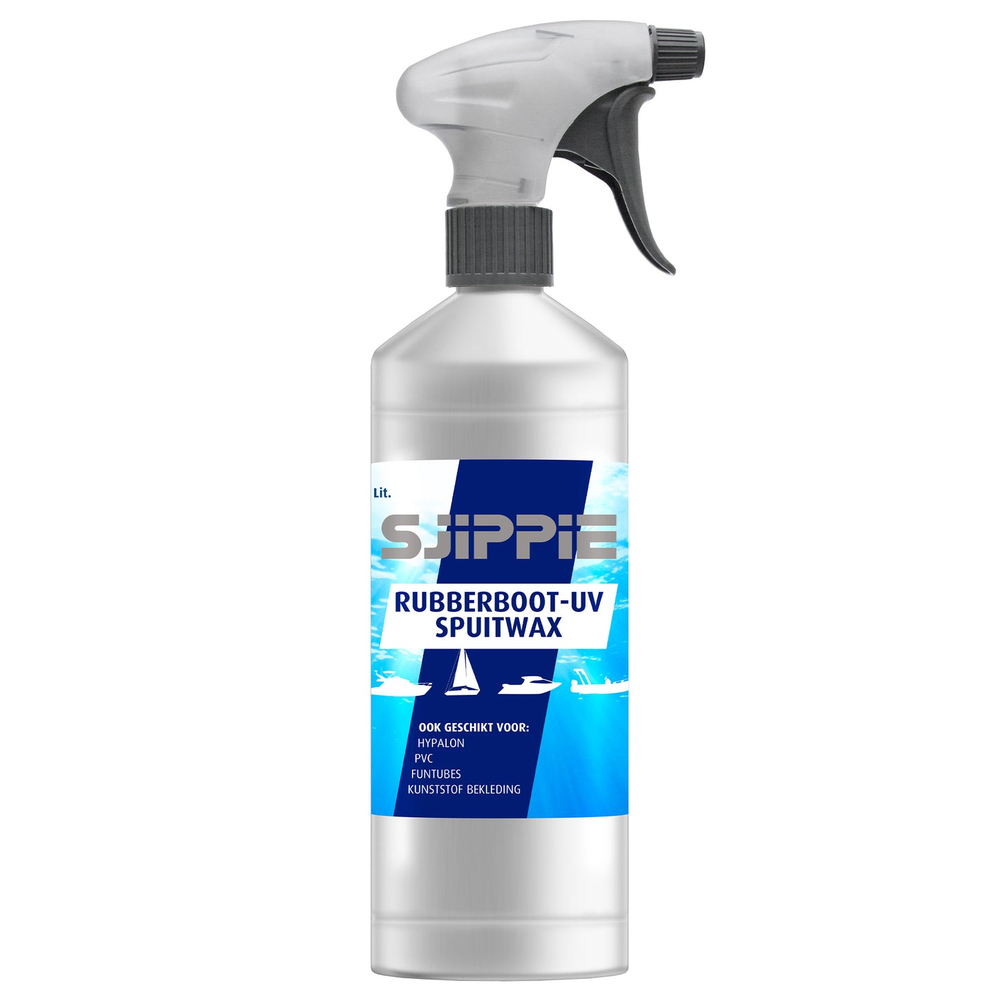 Sjippie rubberboot UV spraywax / sprayflacon 1ltr (SJ3001)