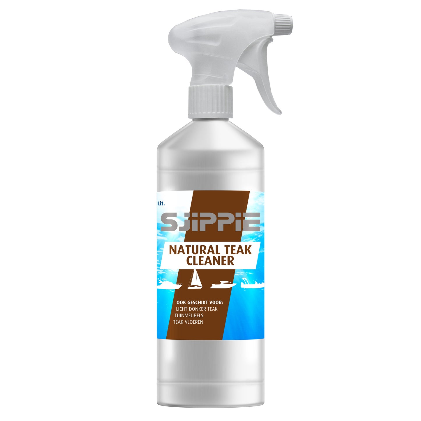Sjippie natural teak cleaner / sprayflacon 1ltr (SJ3004)