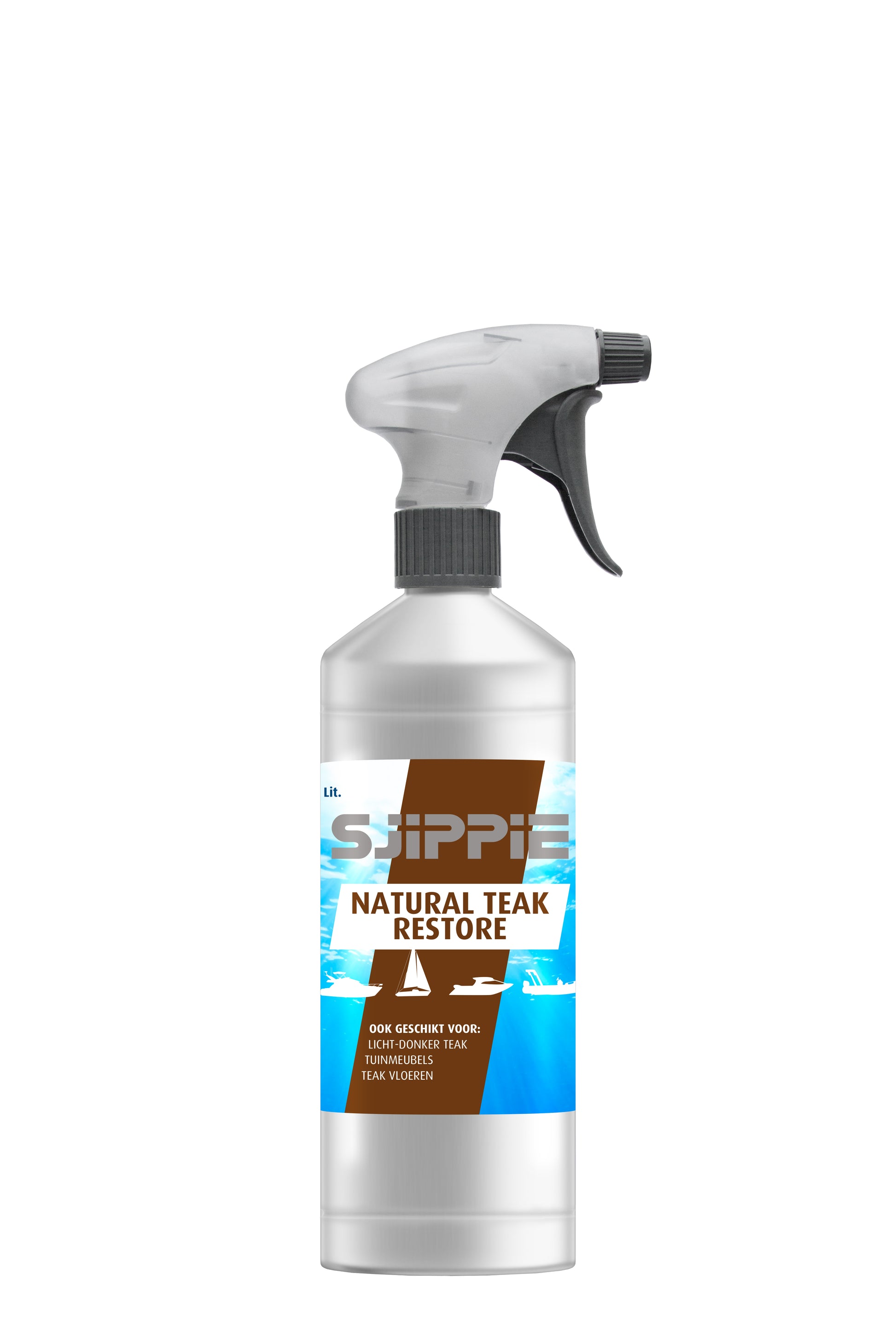 Sjippie natural teak hersteller / sprayflacon 1ltr (SJ3005)