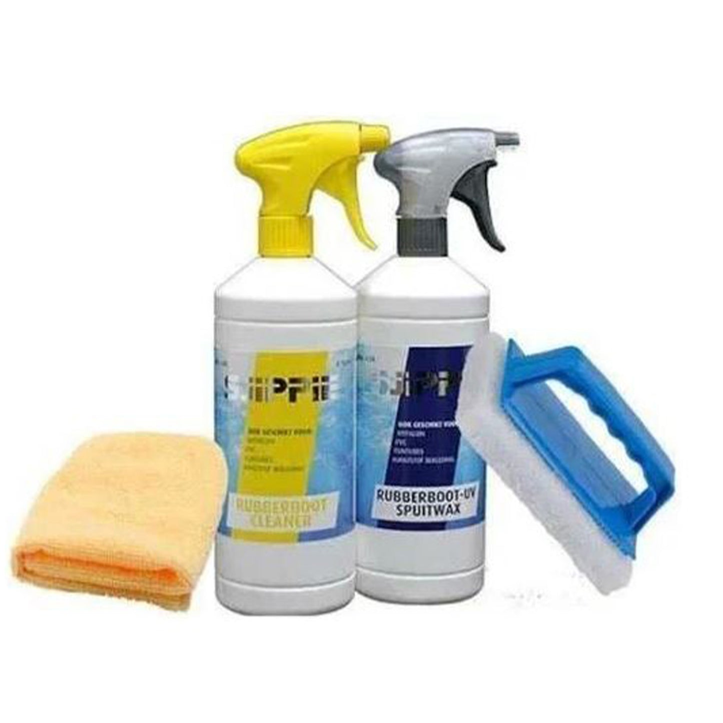 Sjippie rubberboot pakket / cleaner & spraywax (SJ3019)