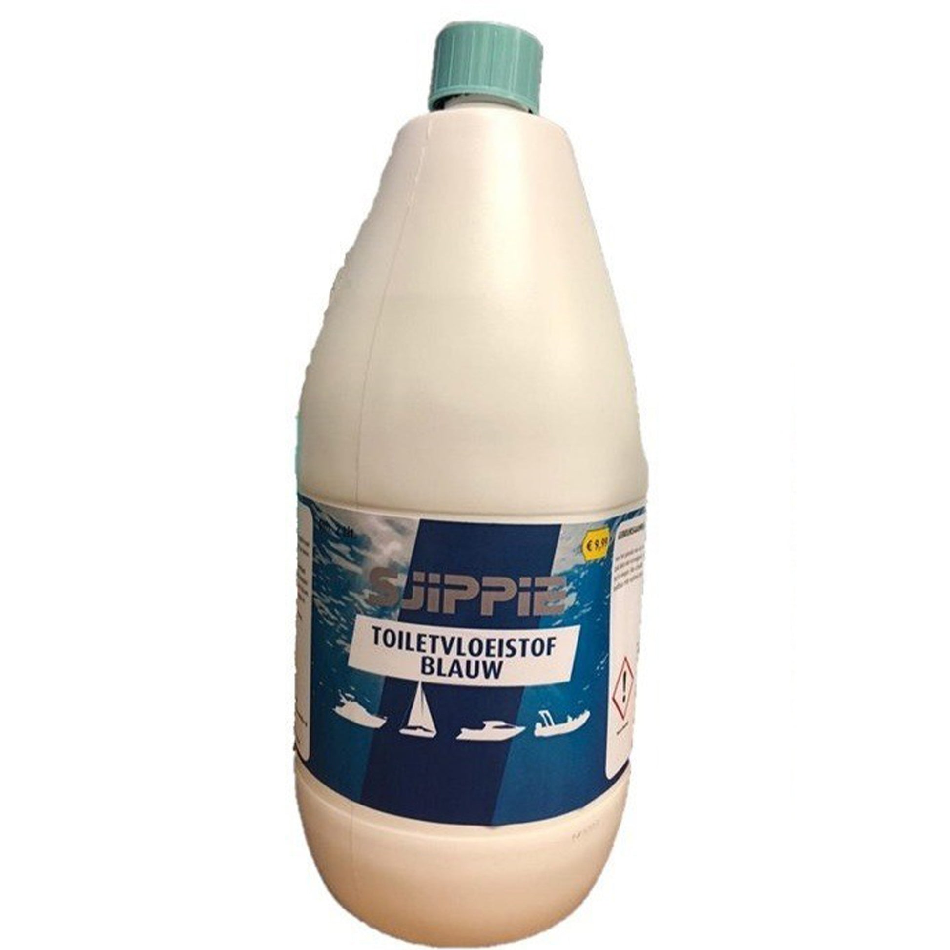 Sjippie toiletvloeistof blauw / fles 2ltr (SJ3027)