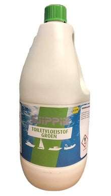 Sjippie toiletvloeistof groen / fles 2ltr (SJ3040)