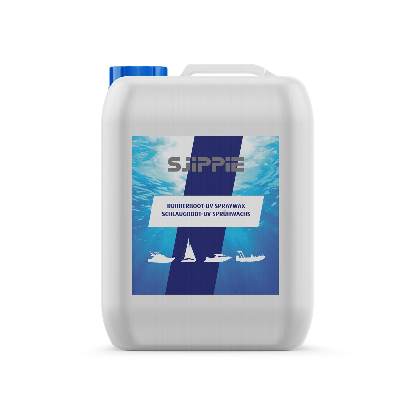 Sjippie rubberboot UV spraywax / jerrycan 2,5ltr (SJ3081)
