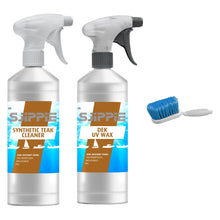 Sjippie pakket synthetic teak en dek UV wax HWB (SJ99007) - inhoud van het pakket