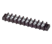 BEP Marine terminal block 2x10 terminal screws 6,3mm 30A (TB-118-10P)