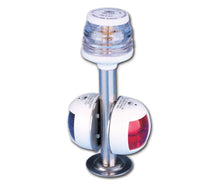 Hollex lantaarn met navigatieverlichting 12V zwart (TG-02019)