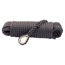 Ankerlijn polypropyleen 10mm zwart 30m