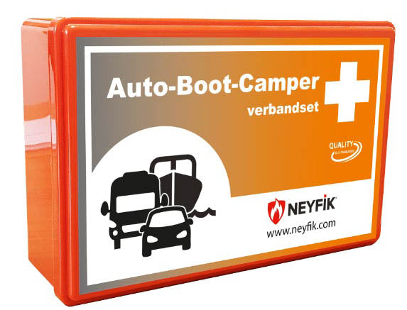 Neyfik verbandtrommel auto/boot/camper (VERBANDDOOS)