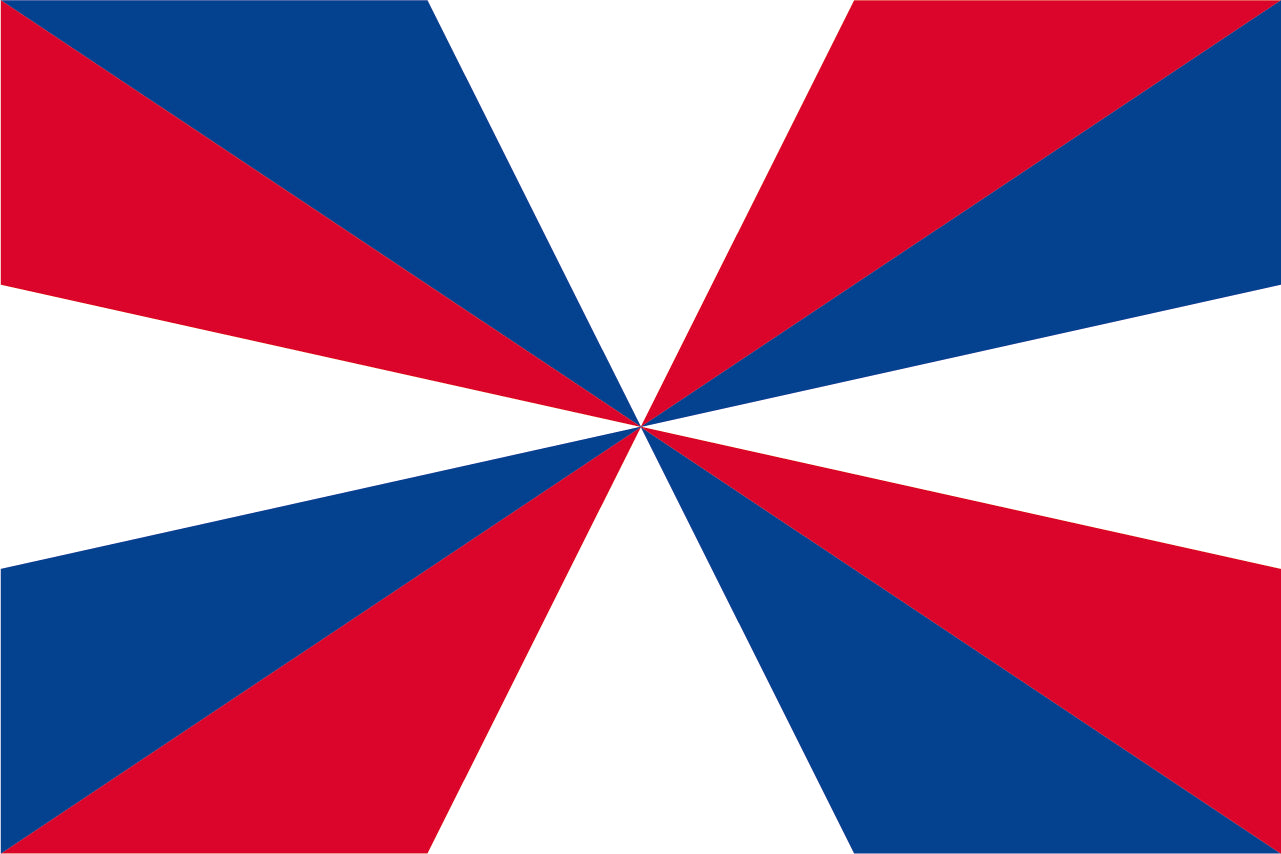 Hollex Nederlandse dubbele Geus vlag 50x75cm (VLNLDG050075)