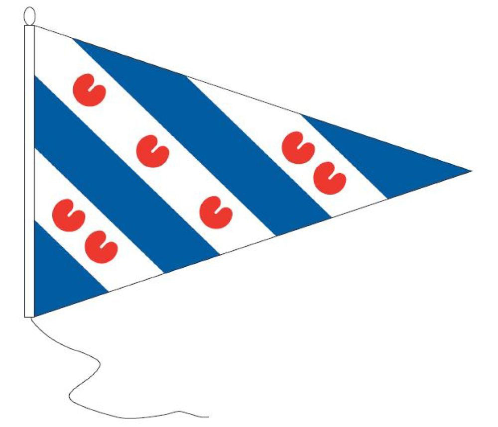 Hollex Friese puntvlag 20x30cm (VLNLFRP020030)