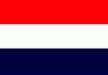 Hollex Nederlandse vlag 100x150cm marine blauw (VLNLMB100150)