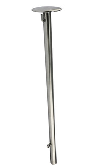 Hollex vlaggenstok rvs316 ø25mm L=2000mm recht (VS252000)