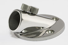 Hollex vlaggenstokhouder 25mm rvs316 spiegel 30° (VSH25030S)