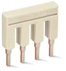 WAGO kambrug tbv rijgklem 4V raster 6,2mm (WA2004-404)