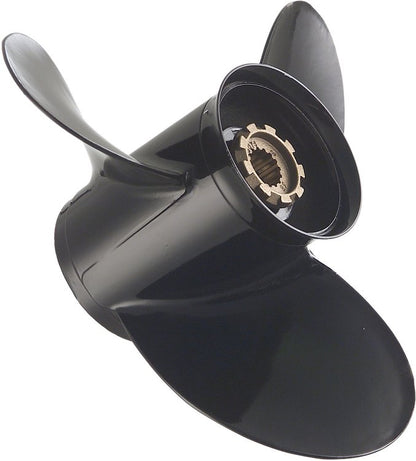 Mercury – Black Max Propeller | 9.25" Diameter x 7" Pitch | Right-Hand Rotation | 3-Blade | Aluminum | Phantom Black Finish | 828152A12