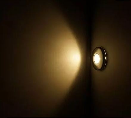 Hollex LED traplamp 12V warm wit met afwerkring (010140)