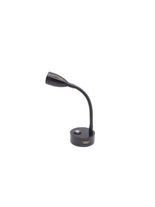 Hollex LED leeslamp Miniflex zwart 12/24V 2W 160lm 3 kleuren dimbaar (010203)