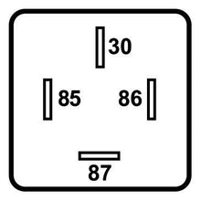 Ripca mini relais open 24V 20A 4-polig (0234)