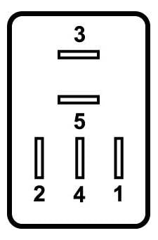 Ripca mini relais wissel 24V 10-15A 5-polig (0235)