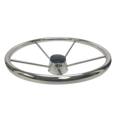 White Label Stuurwiel rvs 5 spaken 34,3cm (1558)