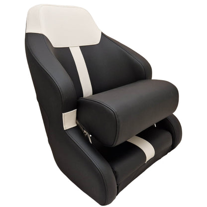 Hollex stuurstoel New Moon zwart/wit (165100788)