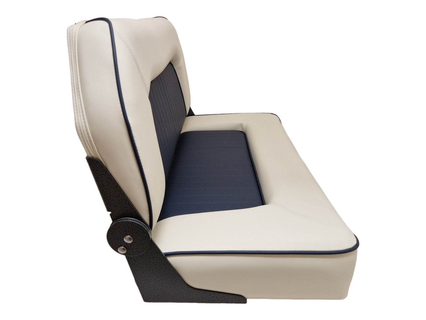 Hollex stuurbank Twin Star crème/navy (165100792)