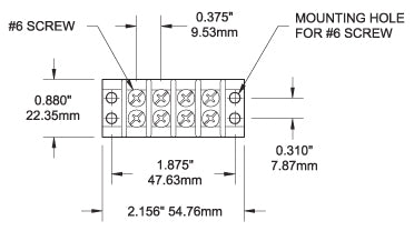 Blue Sea Systems aansluitblok/zelfstandig 4 circuits 20A (2404-BSS)