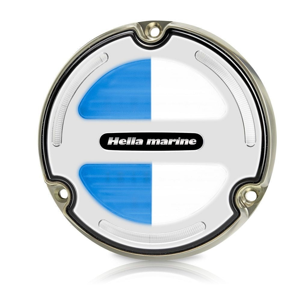 Hella Apelo A3 brons / blauw-wit / lens wit 30W 6000Lumen / sleeve (2LT016 830-001)