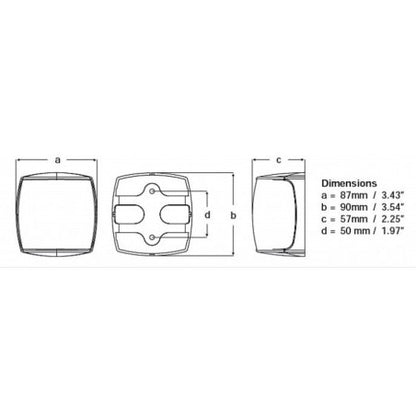 Hella NaviLED Pro HD toplicht wit 3NM (2LT959 940-611)