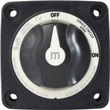 Blue Sea Systems Blue Sea Systems-accuschakelaar M-serie Aan/Uit met knop (6006-BSS)