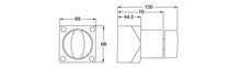 BEP Marine batterijschakelaar afstandsbediend On/Off 32V 275A continu (701-MD)