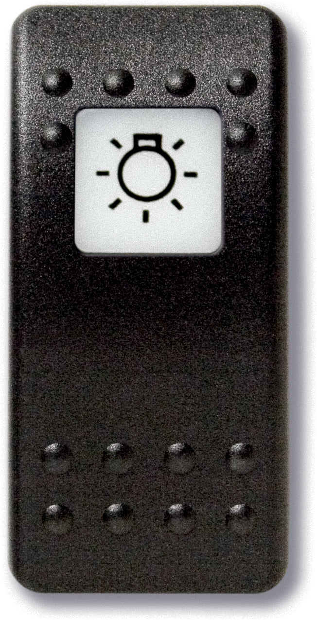 Mastervolt waterdichte schakelaar (alleen knop) Hoofdlichtschakelaar (70906604)