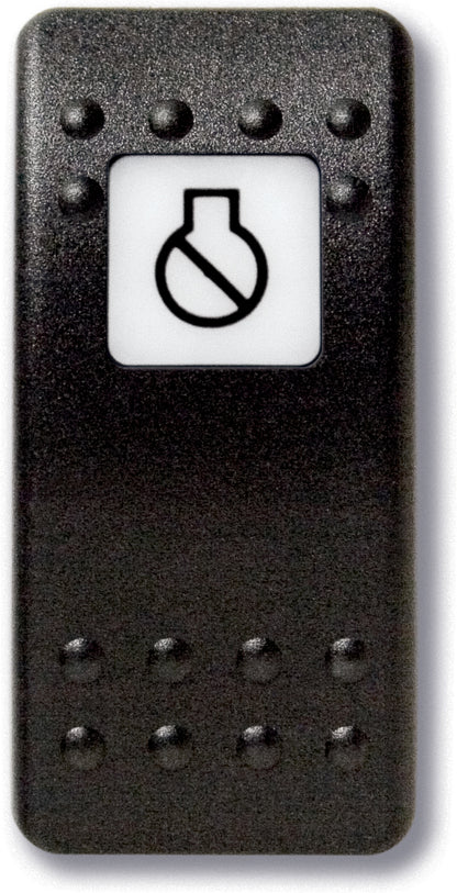Mastervolt waterdichte schakelaar (alleen knop) Motor Stop (70906639)