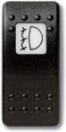 Mastervolt waterdichte schakelaar (alleen knop) Mistlamp (70906669)