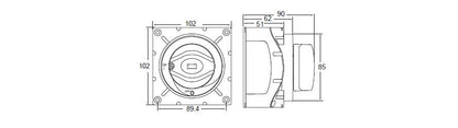 BEP Marine batterijschakelaar On/Off 48V max. 600A continu (720)