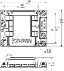 Blue Sea Systems zekeringblok SafetyHub 150 (7748-BSS)