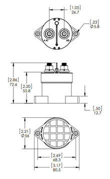 Blue Sea Systems Blue Sea Systems-solenoïde L 250A 12/24V (9012-BSS)