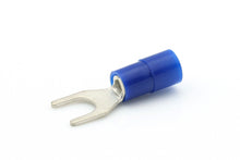 Ripca kabelschoen blauw vork 5mm vinyl (50) (AMP665BLU-DS)