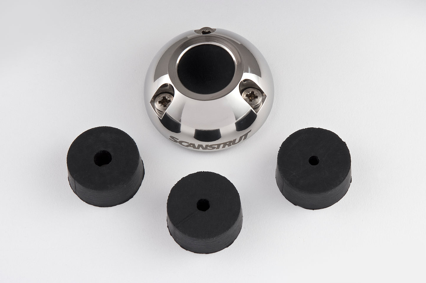 Scanstrut deck seal klein rvs connector tot ø21mm kabel 4-9mm (DS21A-S)