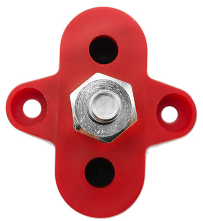 Hollex aansluitstud enkelvoudig M6 rood (HSE6R)