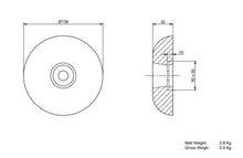 MME huid/roeranode aluminium MME08AB (MME08AB)