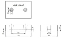 MME huid/roeranode aluminium MME100AB (MME100AB)