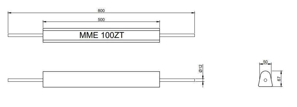 MME tankanode zink MME100ZTST (MME100ZTST)