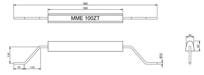 MME tankanode zink MME100ZT (MME100ZT)
